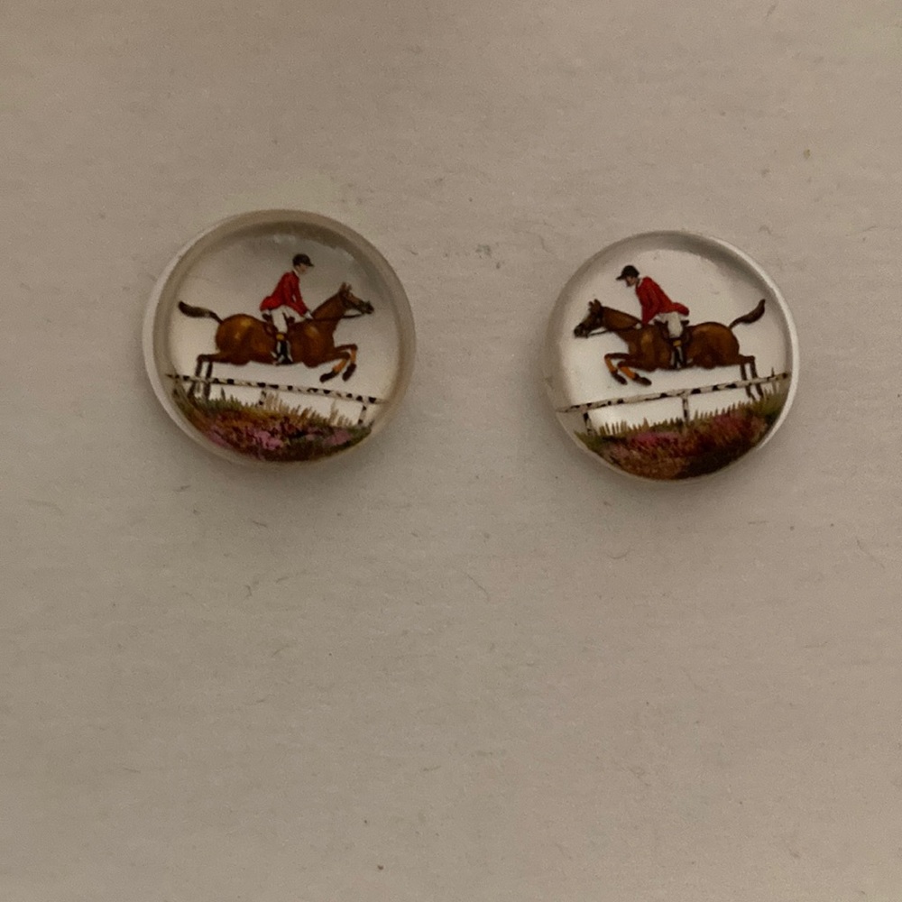 Rare Vintage Horse Cabochons
